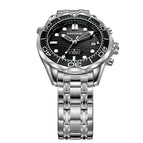KIMSDUN Famous Watch Haima Series High-End Watch Luminous Waterproof Sports Watch Men's Automatic Mechanical Watch K-1808A Steel