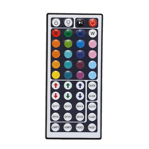 44 keys Wireless IR Remote control with receiver for 5050 3528 RGB SMD LED strip light