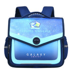 New primary school student horizontal schoolbag boy fashion all-in-one open student backpack gradient children's bag 768
