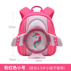 New kindergarten schoolbag girls boys cartoon cute 3D preschool schoolbag trend light children's shoulder Mini small Bag 605 schoolbag