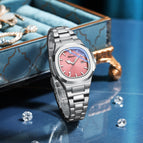 Chenxi Hot Selling Product Steel Watch Couple Luminous Waterproof Simple Fashion Business Calendar Men's and Women's Quartz Watches CX-8222
