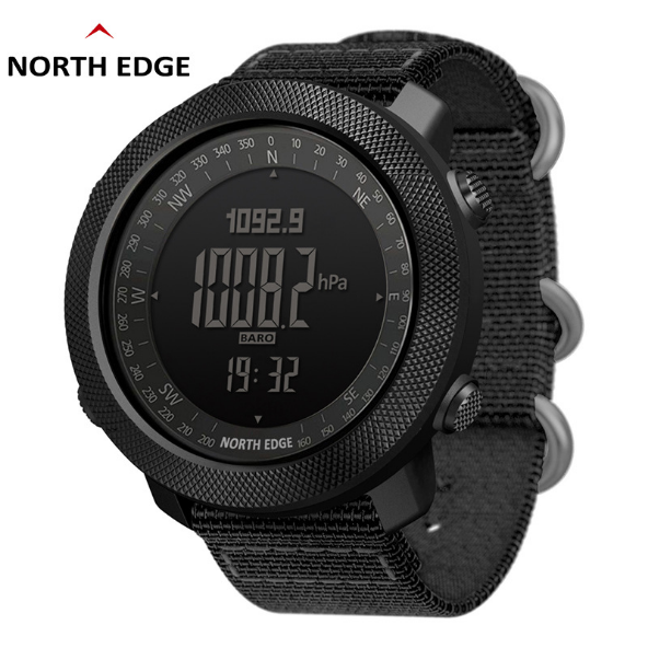 NORTH EDGE APACHE 3  multi-function Outdoor sports waterproof mountain climbing watch