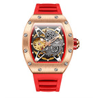 ONOLA ON3838 2023 Men watch Live Automatic Mechanical Watch Silicone strap Fashion Waterproof Sports Watch Men's casual ON3838