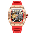 ONOLA ON3838 2023 New ONOLA men's watch Automatic Mechanical Watch Silicone strap Fashion Waterproof Sports Watch Men's casual OM3838