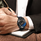 CHENXI Watch Men's Steel strap Multi-Functional Three Eyes and Six Needles Sports fashion quartz Watch CX-905A