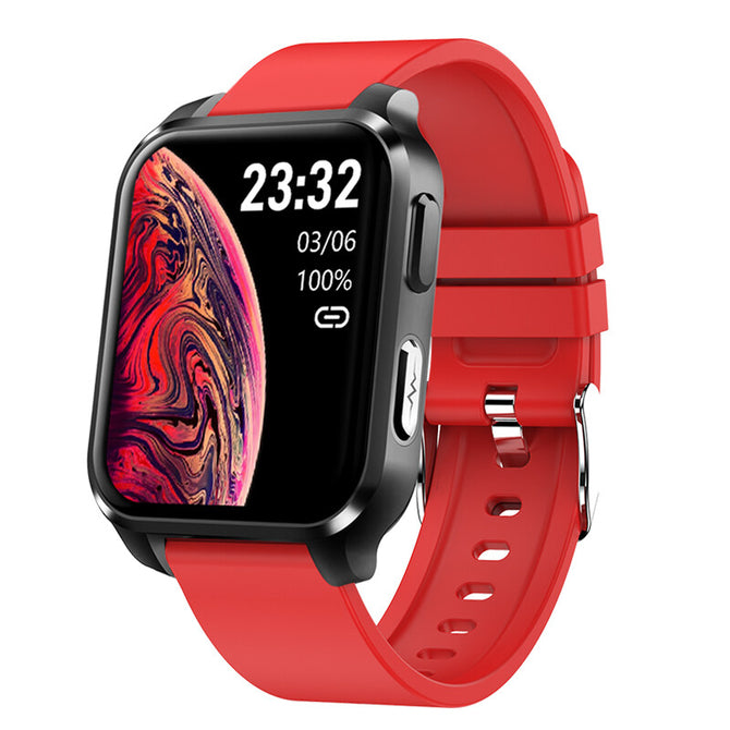 2022 NORTH EDGE N90 Smart Watch ECG+PPG HR BP O2 1.7 Inch Full Touch Screen IP68 Waterproof Metal Bezel for IOS Android