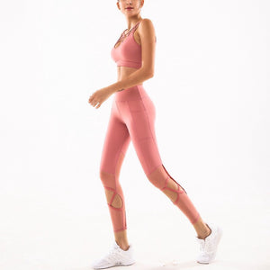 Women sports Suit Sport High Waist running yoga fitness set y26b6862 - y26k6829
