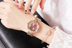 Fashion GUOU 8039 Full Steel Glitter Diamond Ladies Watch Women Watches Women's Watches Gift Clock