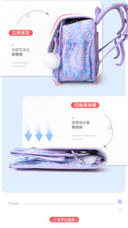 Children's schoolbag ridge protection burden reduction kindergarten primary school girls backpack bag FP8572