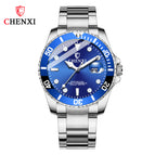 CHENXI Green Water Ghost Watch Women's Men's Couple Watch Waterproof Fashion Luminous Men's Watch CX-085A