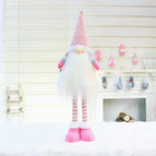 Christmas new telescopic rod faceless doll window Christmas decoration supplies dwarf Santa Claus Christmas decoration supplies