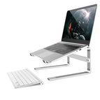 Laptop Stand Holder Vertical Storage Base Notebook Bracket Raise Computer Desktop Aluminum Alloy Base Heat Dissipation Anti-Skid Stand Bracket