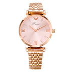 Prance star-studded diamond watch female simple temperament waterproof Ferris wheel female student watch 2091