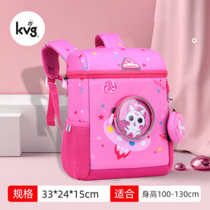 Kindergarten children's schoolbag girl boy cute cartoon shoulder baby light backpack nursery K8825