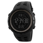 SKMEI Famous Luxury Brand Mens Sport Watches Chrono Countdown Men Waterproof Digital Watch military Clock 1251