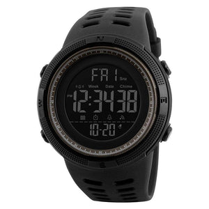 SKMEI Famous Luxury Brand Mens Sport Watches Chrono Countdown Men Waterproof Digital Watch military Clock 1251