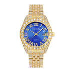 Pintime Watch Men's Quartz Popular Watch Diamond Dial casual men Simple calendar watch 1573