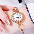 GEDI Light Luxury Diamond Student's Watch Versatile Fashion Waterproof Alloy Watch Women's Bracelet Quartz Watch women watch 1150