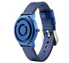 EUOUR E024 Innovative Trend Student Steel Ball Net Red Metal Men Women Fashion Sports Quartz Watch Blue Steel male Watch Tiktok