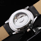 WINNER men fashion casual simple calendar automatic mechanical men watch SLZg35