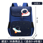 Children's school bag space bag 1-6 grade primary school bag large capacity light ridge protection bag 1868