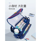 Horizontal schoolbag primary school children's ultra-light ridge protection to reduce the burden of boys and girls 2022 new LAF011