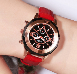 Gedi Couple lovers watch fashion British waterproof business office ladies quartz casual watch 9318