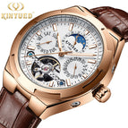 Fashion Men's China Mechanical High-end Automatic Pin Buckle Through Bottom Watch JYD-J065