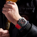 KIMSDUN new barrel-shaped large dial watch men's trend fashion men's watch waterproof quartz watch KIMSDUN new barrel-shaped large dial watch men's trend fashion men's watch waterproof quartz watch K-2104B