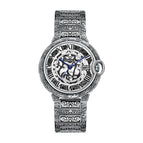 ONOLA ON3813 classic fashion retro men's large plate gold watch steel strap watch men's