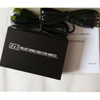 4K X 2K HDMI-compatible/USB KVM Switch Splitter 2-Port HDTV USB For Shared Monitor Keyboard And Mouse Adaptive HDCP Printer