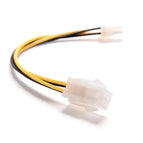 4Pin PC Cable CPU Power Supply Extension Cord Cable Desktop 4 Pin 4P ATX Power Male to Female Connector Cable 20cm 7.9''