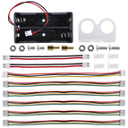 4WD Smart Car Kit 360 Degree Omnidirectional RF 315 MHz JoyStick Wireless Remote Control Gear Motor Easy-plug XH2.54 for Arduino