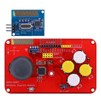 4WD Smart Car Kit RF 433 MHz JoyStick Remote Control Long Range Wireless Rubber Wheel Gear Motor Tutorial Compatible for Arduino