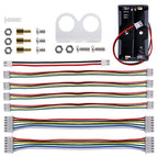 4WD Smart Robot Car Kit Easy-plug Colorful XH2.54mm Socket Serial Bluetooth-compatible Control Gear Motor Compatible for Arduino