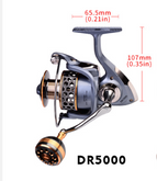 New fishing wheels all-metal wire cup fishing wheels Luya spinning wheel sea rod wheel fishing line wheel anchor fish far-casting wheel