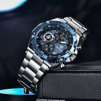 Benyar new watch men's multi-function quartz watch fashion waterproof luminous men's watch 5178