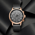 Megir Watch Men's Multi-Function Timing Waterproof Steel Belt Sports Quartz men Watch 2157