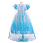3-8 years Princess Dress for Kids Clothes Girl Anna Elsa Princess Children Summer Dress Frozen Princess Dress Baby Halloween Carnival Costume Children Cosplay Dress