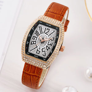 Pintime New Watch Women's Frank Fashion Watch quartz women watch 8122 lady