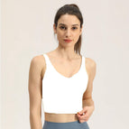Lulu women Vest Women's bra Chest Pad Push up Sports Bra Quick-Drying Yoga Clothing Top ENY024
