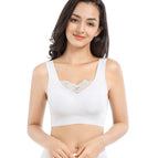 Plus size sports bra anti-glare anti-slip women's sleep bra yoga women's underwear no steel ring