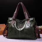 2021 new retro fashion tote casual soft leather shoulder messenger large capacity handbag 250