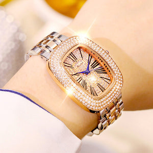 Women's watch square fashion live popular Korean student women's waterproof watch m1669