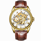 Fngeen Men's and Women's Automatic Mechanical Watch Mesh strap Fashion waterproof casual watch 0020