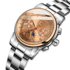 New Forsining Design Women's Fashion Casual Multi-Functional Shanghai Movement Automatic Mechanical Watch SLZe258