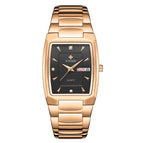 WWOOR New 8837 Men's Watch Business Fashion Men's Watch Quartz Waterproof Square Men's Watch