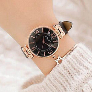 GUOU 8213 Women's Watches Luxury Diamond Watch Fashion ladies Watch Women Clock