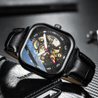 CHENXI Square fashion new automatic mechanical watch men's waterproof business men's casual watch CX-8810A