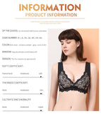 Plus size Bra front buckle underwear no steel ring bra seamless underwear bra